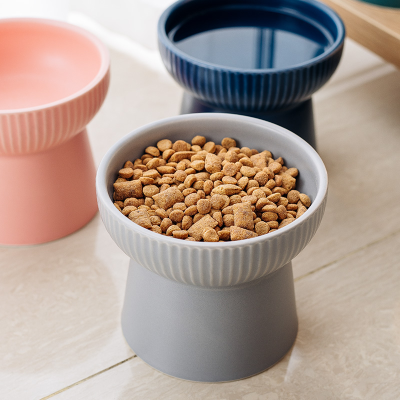 Nordic Minimalist Pet Food and Water Bowl