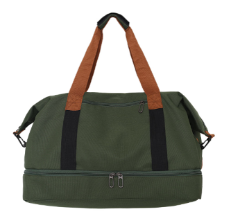 Sports Gym Bag with Wet and Dry Separation, 46 x 28 x 25 cm