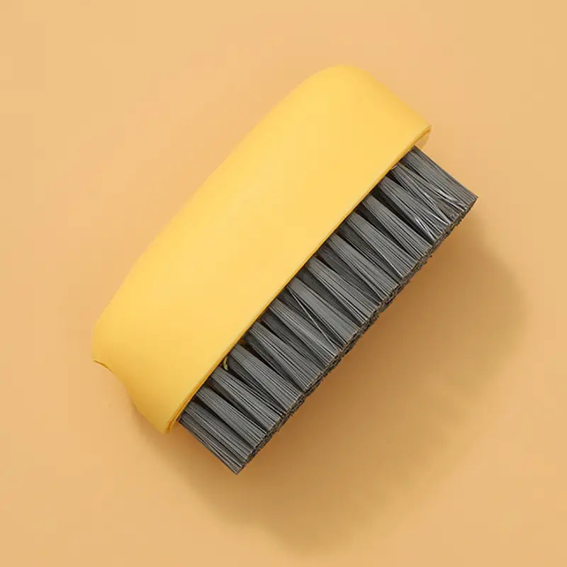 Compact Soft-Bristle Laundry Scrub Brush, 2.17 x 3.94 in