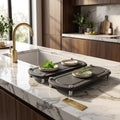 Diatomite Sink Tray, 11 x 4.7 in, Set of 2
