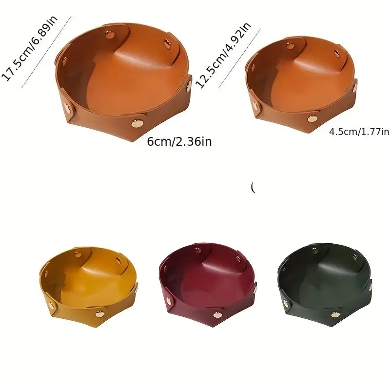Detachable Catchall Tray for Keys and Jewelry, 8 Colors, S or L