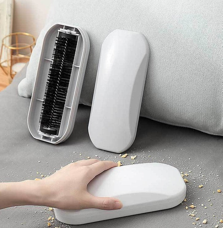 Rolling Floor Brush for Crumbs and Debris on Hard Floors and Carpet