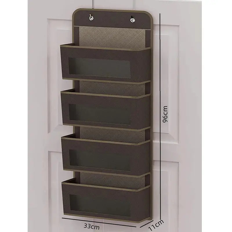 Over-the-Door Hanging Pocket Organizer for Shoes and Accessories