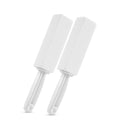 Pumice Toilet Scouring Sticks with Handles, 2-Pack, White