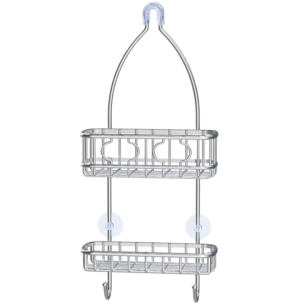 Stainless Steel Hanging Shower Head Caddy, 22 x 10.2 x 4.2 in