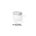Stackable Transparent Pantry Containers, 500 to 1200 ml