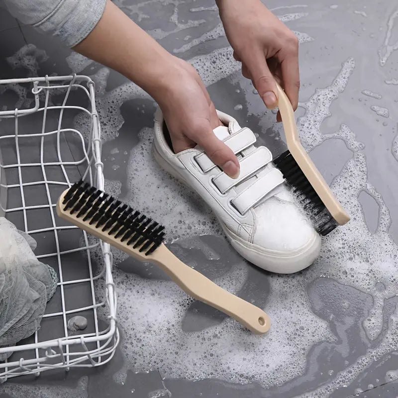 Extra-Soft Shoe and Laundry Cleaning Brushes, 2-Pack