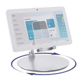 Rotating and Tilting Aluminum Stand for Smart Display, Silver
