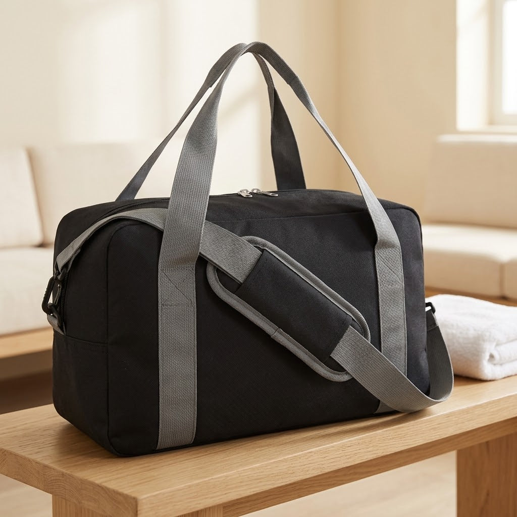 Foldable Underseat Personal Item Travel Bag, 20L, Black