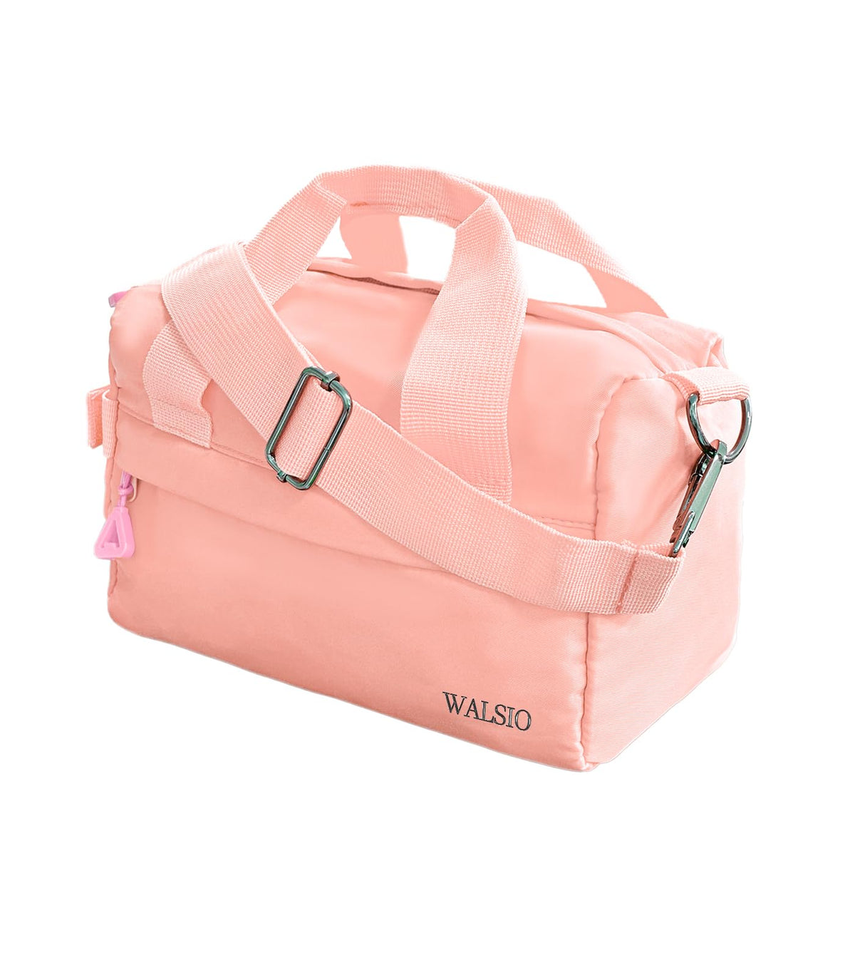 Mini Gym Duffel Bag, 11 in, Waterproof PU, Pink
