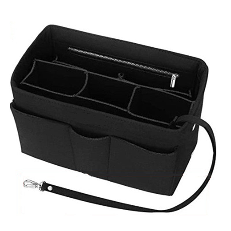 Detachable Felt Cosmetic Travel Bag, Large Capacity in Three Sizes
