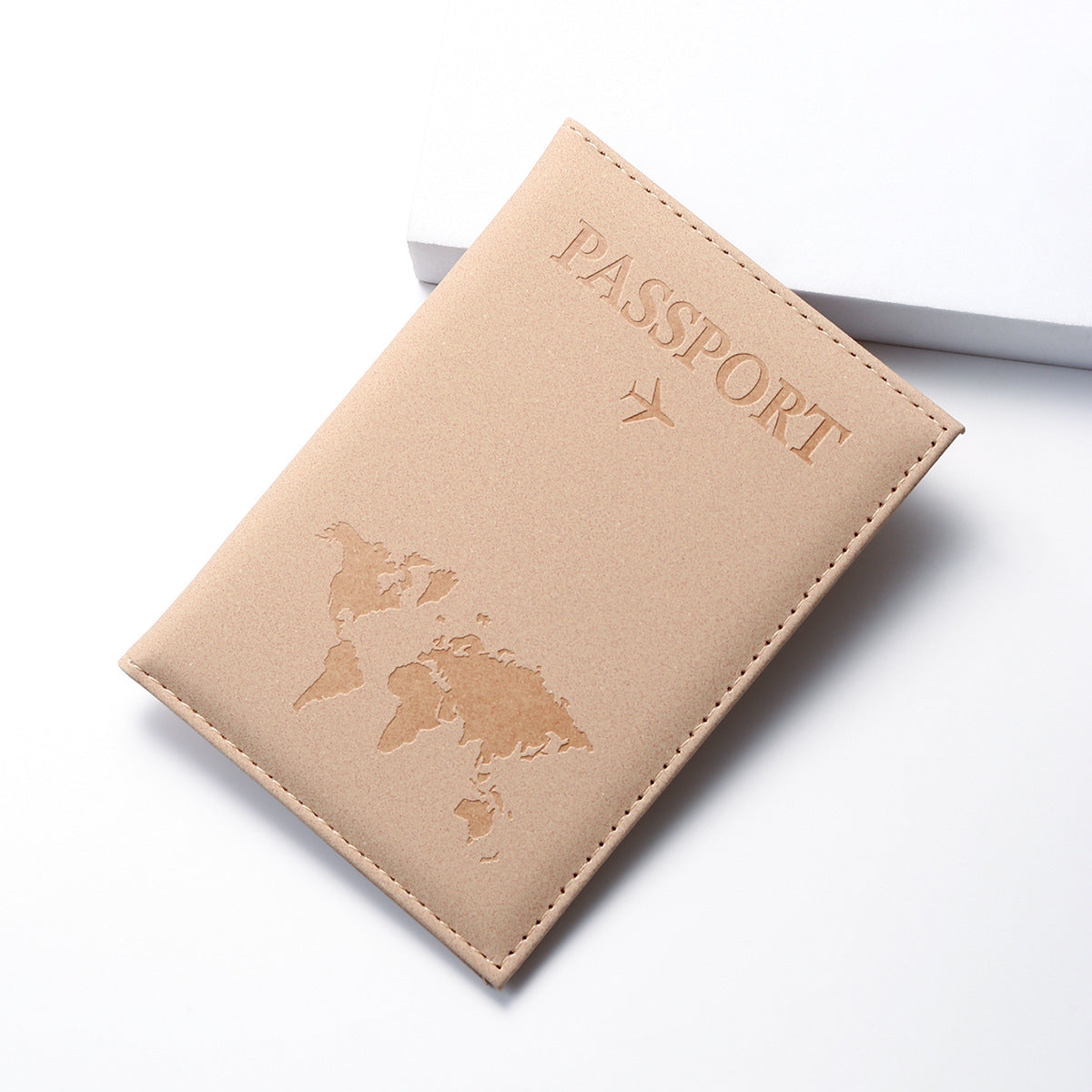Geometric Print PU Leather Passport Cover, 12 Colors