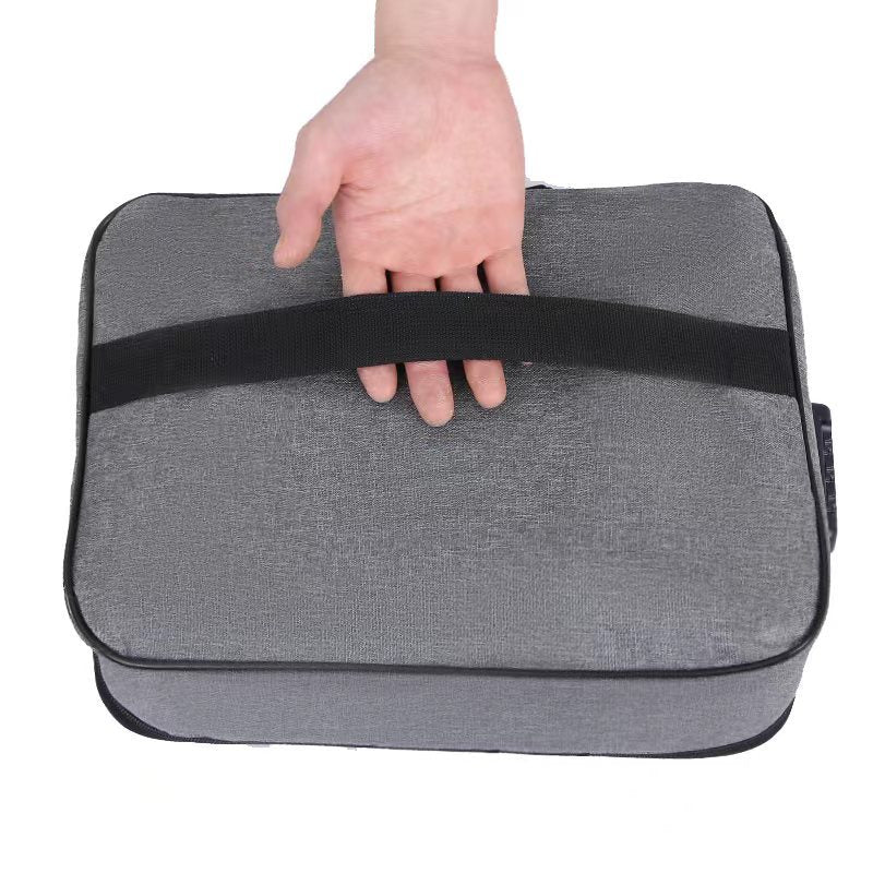 Oxford Document Organizer Bag with Combination Lock