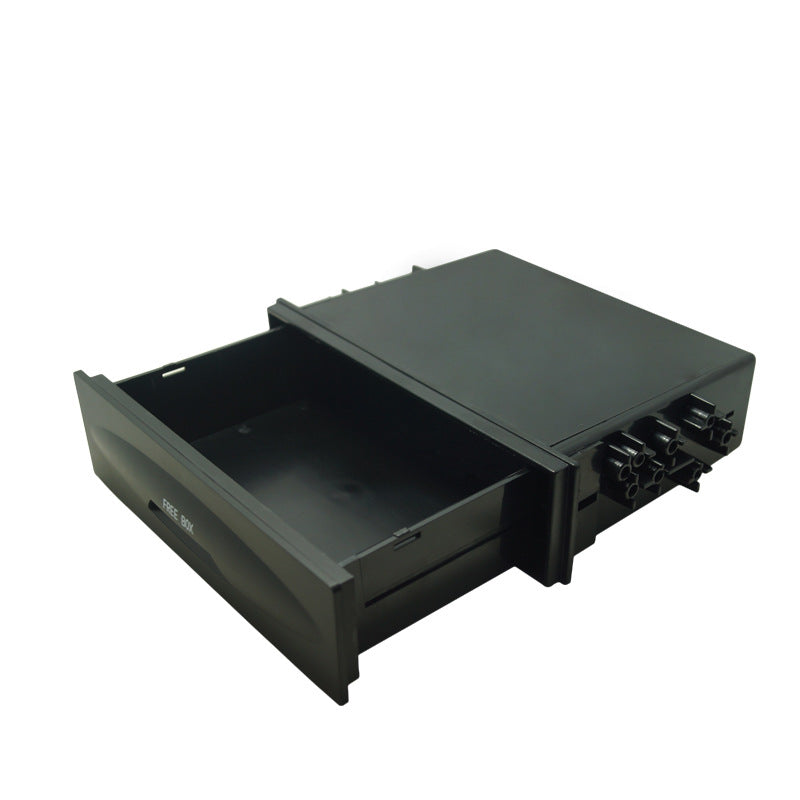 Car Dashboard Drawer Storage Box, Black