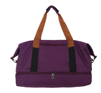 Sports Gym Bag with Wet and Dry Separation, 46 x 28 x 25 cm