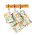 Waterproof Wet Dry Bags for Cloth Diapers, Set of 3, Dinosaur