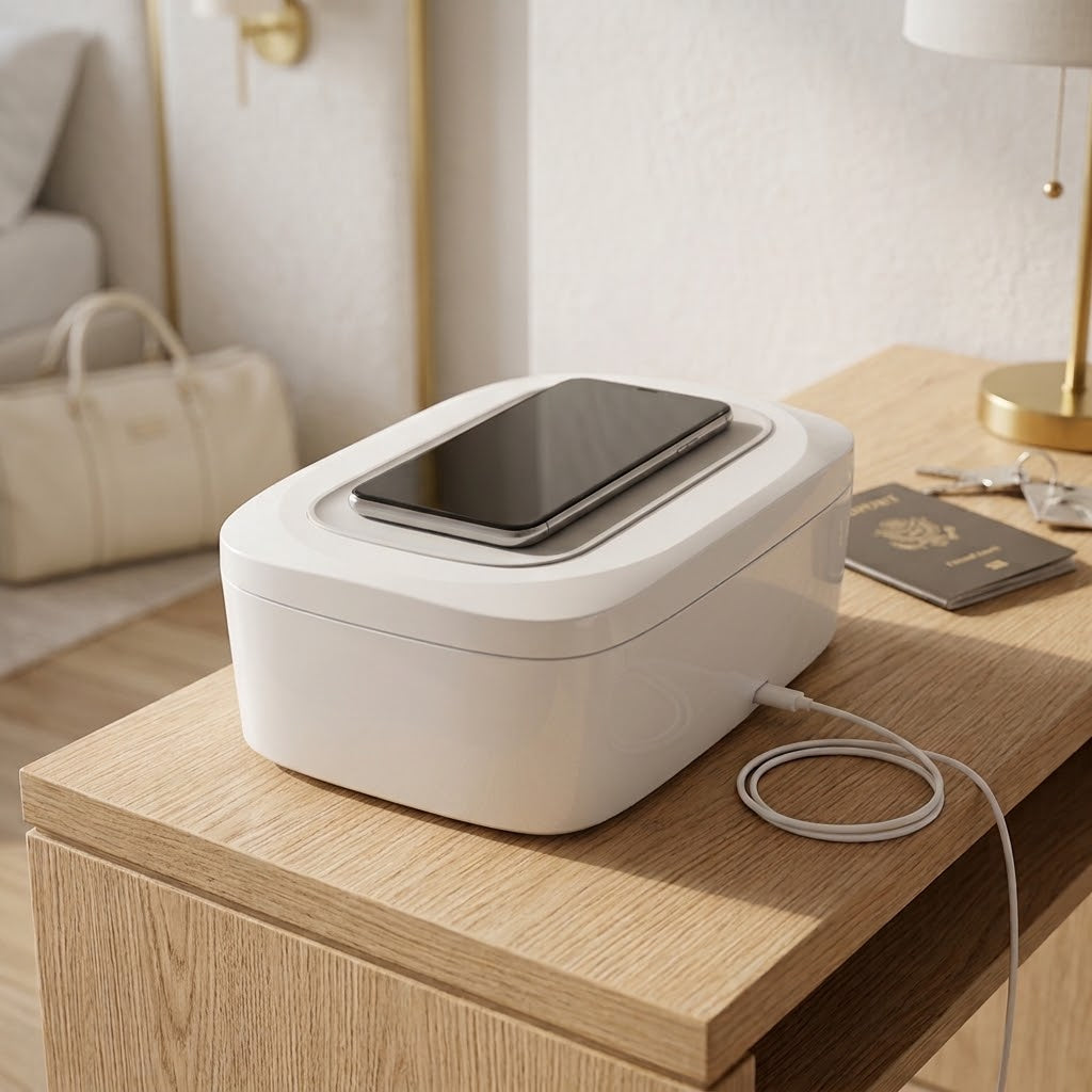 Valet Tray with 10W Wireless Charging Spot