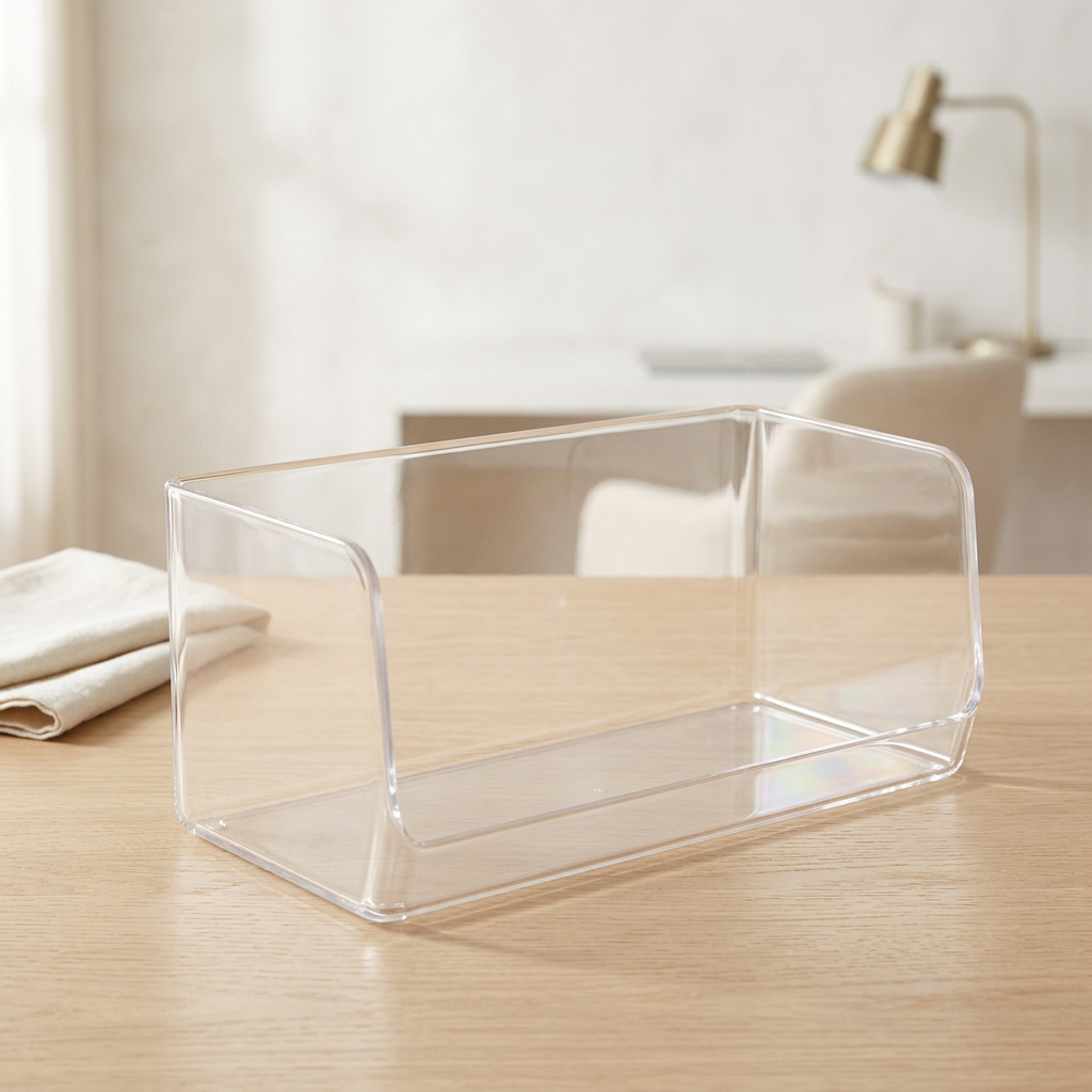 Stackable Clear Acrylic Cosmetics Storage Box, Small or Large