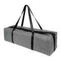 Zippered Yoga Mat Bag for 1/4 and 1/3 in Mats, Waterproof, Grey