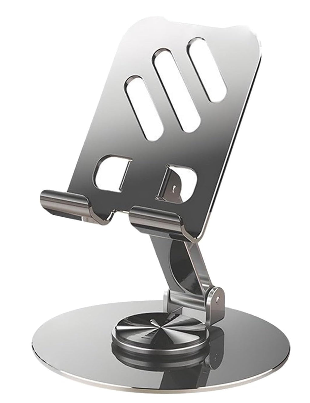 Foldable Aluminum Phone Stand with 360° Rotation