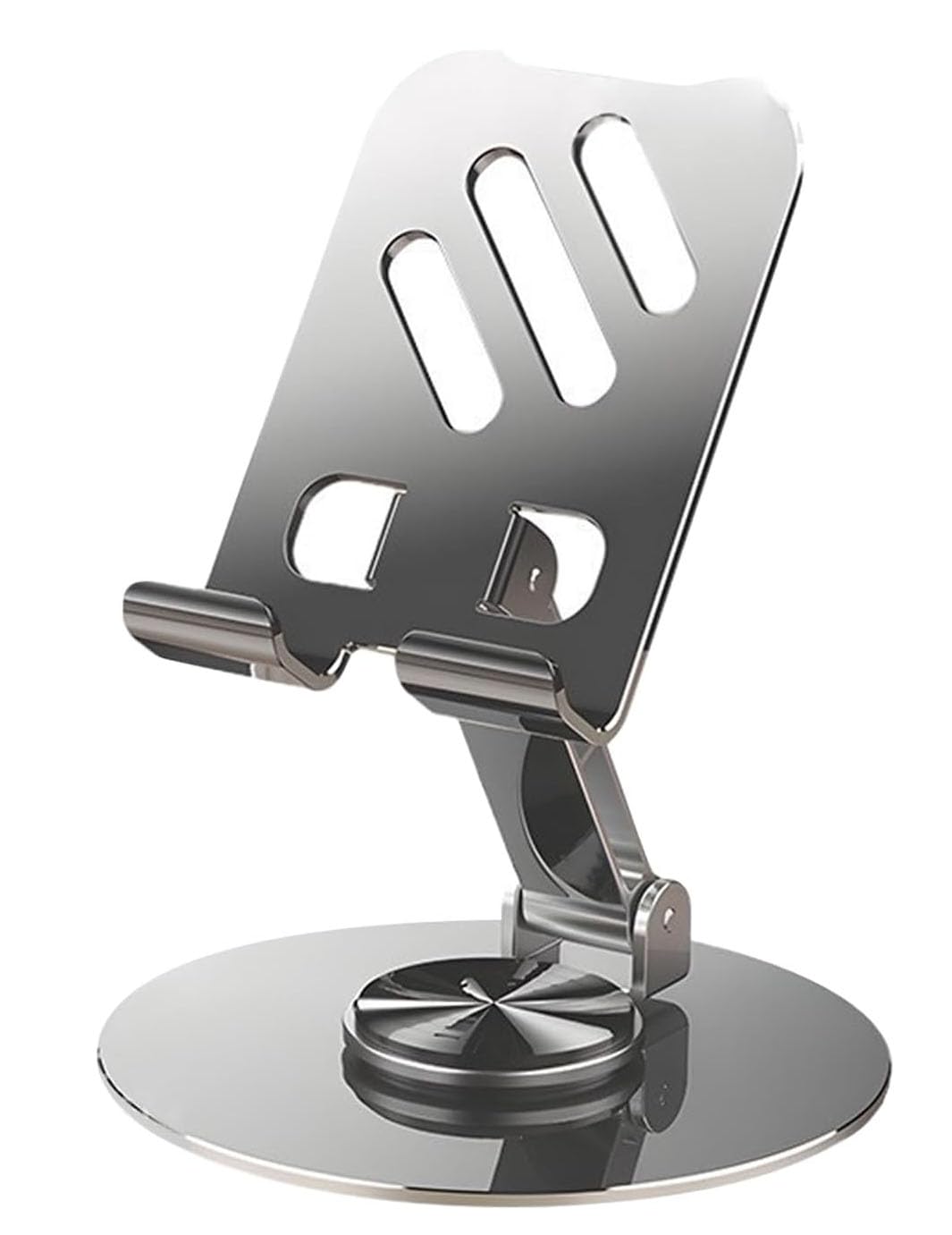 Foldable Aluminum Phone Stand with 360° Rotation