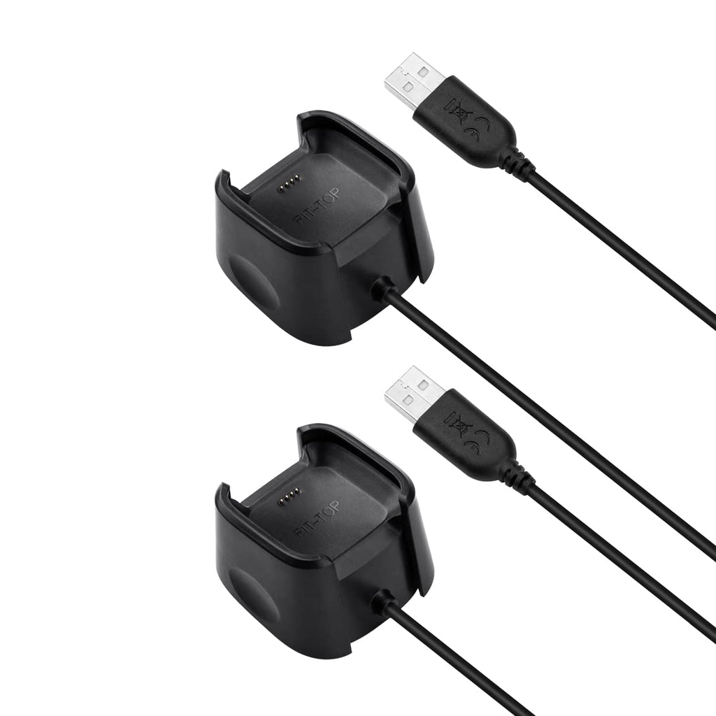 Watch Charging Dock with 1.2 m Cable, 2 Pack, with Screen Protectors