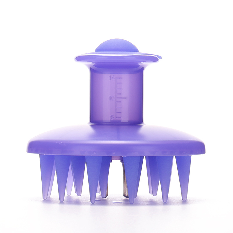 Silicone Scalp Massage Comb with 14 ml Serum Applicator