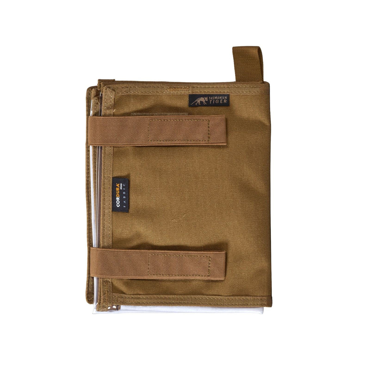 Large Map Case Organizer with Accessory Pouches, Coyote