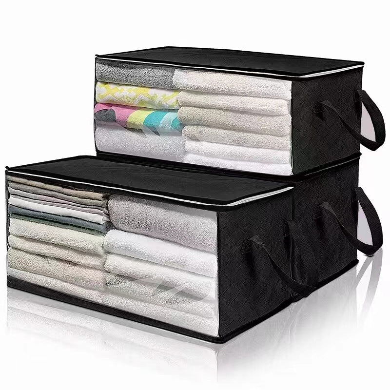 Large Non-Woven Quilt Storage Cube, 58 x 31 x 30 cm