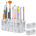 Clear Acrylic Nail Art Tool Organizer and Display Case