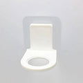 Self-Adhesive Wall Bottle Holder for Shower or Kitchen, White