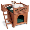 Wooden Pet House with Window, 21 x 29 x 26 in