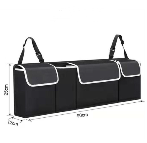 Oxford Cloth Backseat Car Organizer, Black