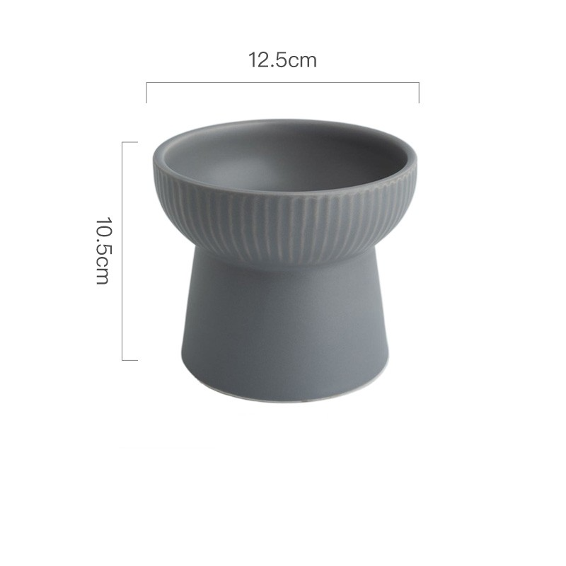 Nordic Minimalist Pet Food and Water Bowl