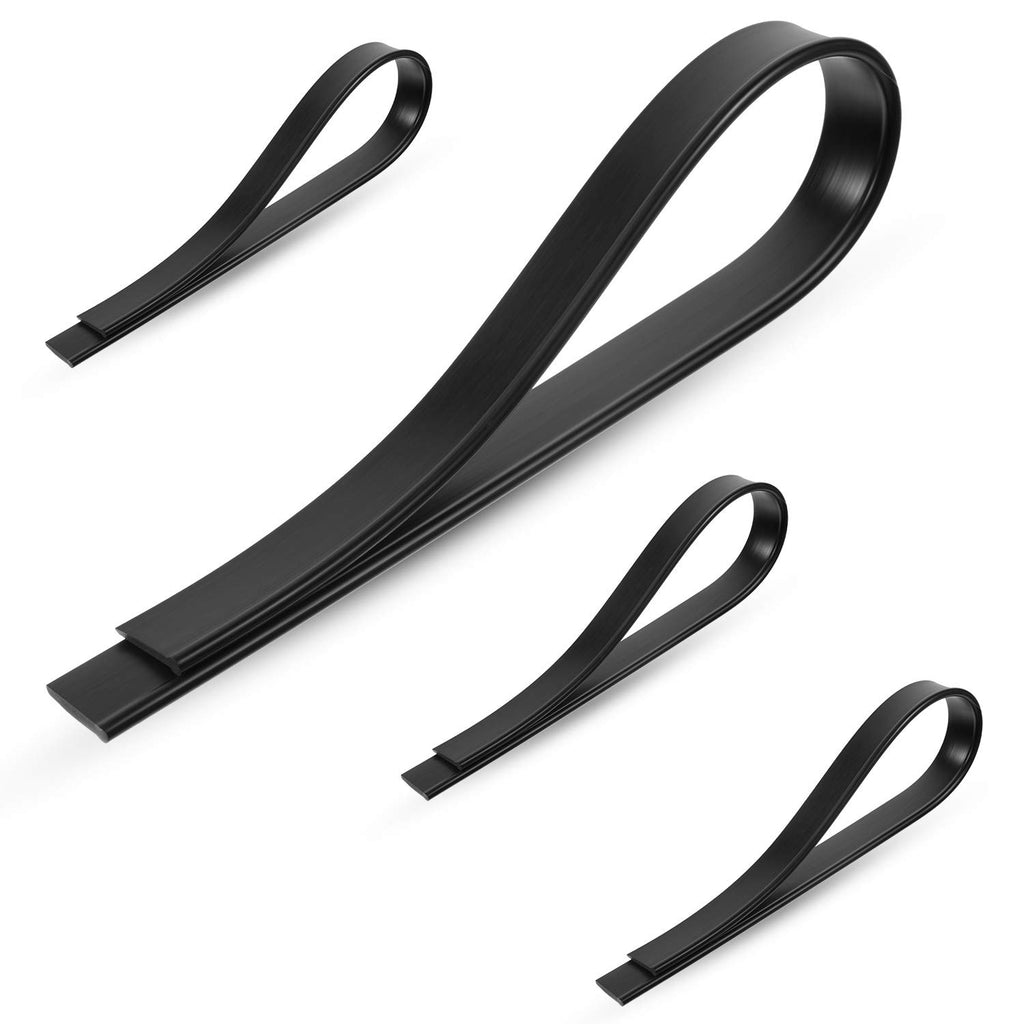 Silicone Rubber Replacement Squeegee Blades, 18 in, 4-Pack