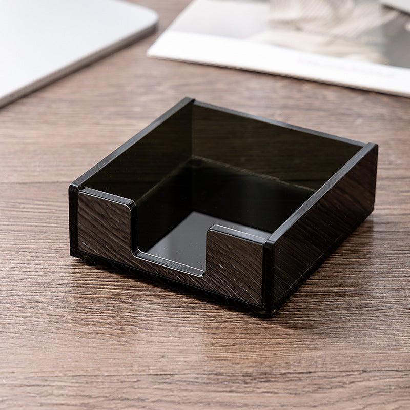 Black Tea Acrylic Desk Accessories, Pen Holder, Stapler and More