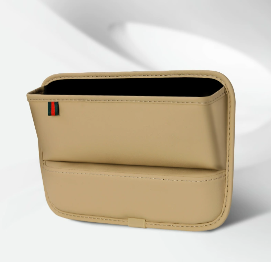 PU Leather Car Seat Gap Filler Organizer