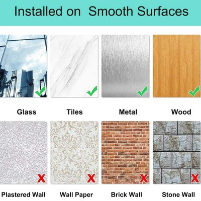 Compact Stainless Steel Kitchen Sponge Holder, Self-Adhesive