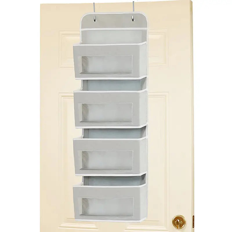 Over-the-Door Hanging Pocket Organizer for Shoes and Accessories