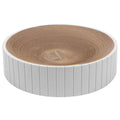 Round Cardboard Cat Scratcher Bowl Bed, 30 x 30 x 7 cm