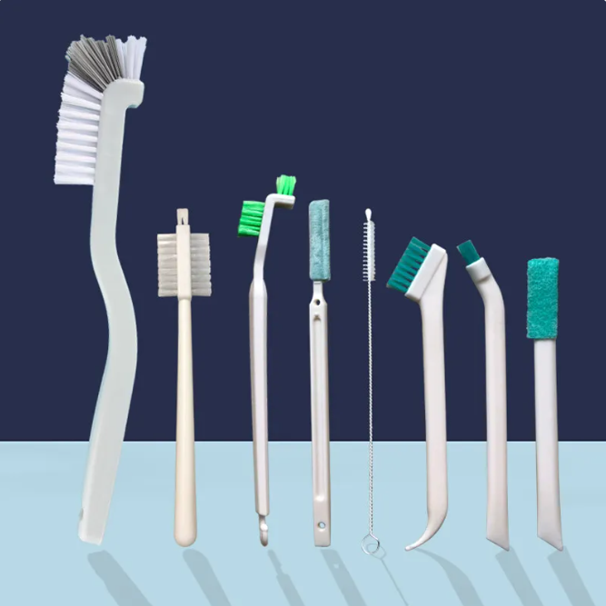 Long Narrow Bottle and Glass Tube Cleaning Brush Kit