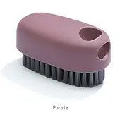 Compact Soft-Bristle Laundry Scrub Brush, 2.17 x 3.94 in