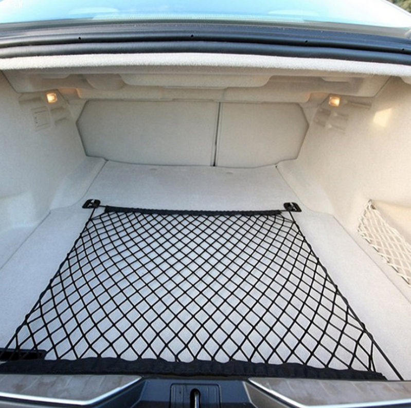 Elastic Car Trunk Luggage Net, Black