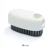 Compact Soft-Bristle Laundry Scrub Brush, 2.17 x 3.94 in