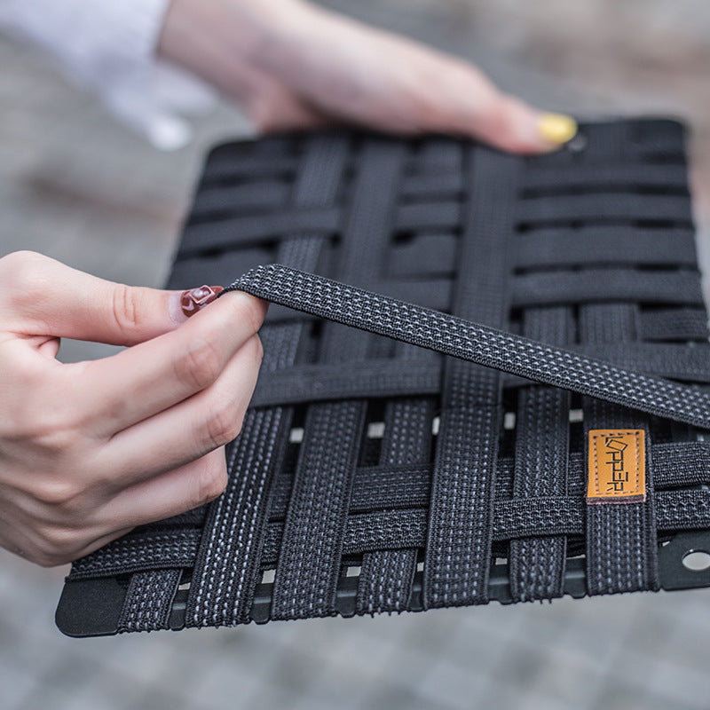 Magnesium Alloy Tech Accessory Organizer Board, 27 x 19 cm