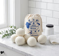 XL New Zealand Wool Dryer Balls, Reusable, 6 Pack