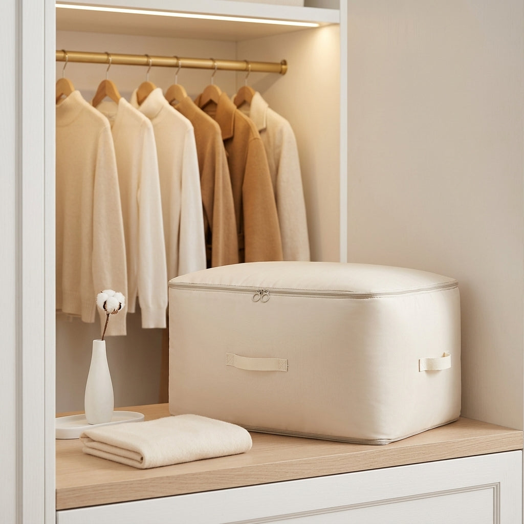 Lightweight Fabric Storage Bag for Clothes and Sundries
