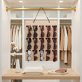 Wall-Mounted Felt Sunglasses Organizer
