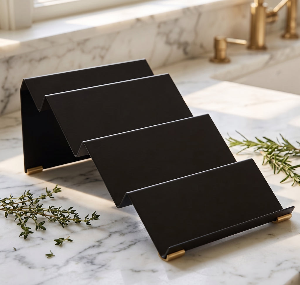 4-Layer Acrylic Spice Drawer Organizer, Clear or Black