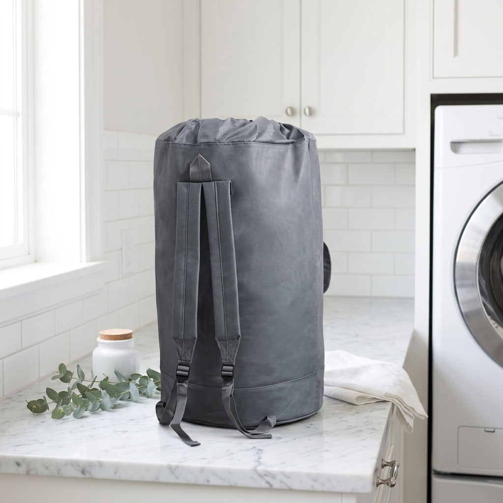 Portable Oxford Fabric Drawstring Laundry Bag